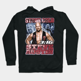 Stone Cold Steve Austin 316 Collage Hoodie